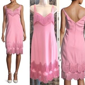 Marc Jacobs Runway-Fringed-Scallop Hem- Dress-Sz 2